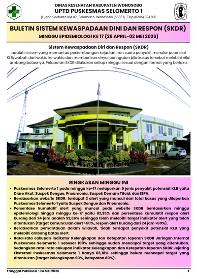 BULETIN SKDR MINGGU KE 17 TAHUN 2026